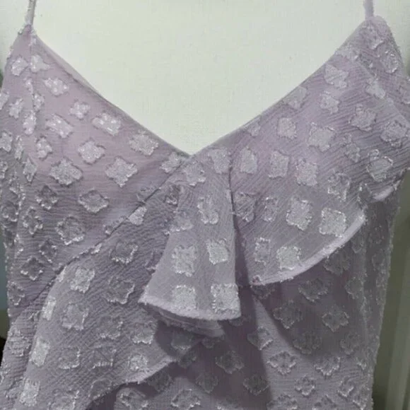 DIANE VON FURSTENBERG Lara Ruffled Camisole Top - Picture 3 of 8